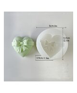 MOLDE DE CORAZON REGALO 3D