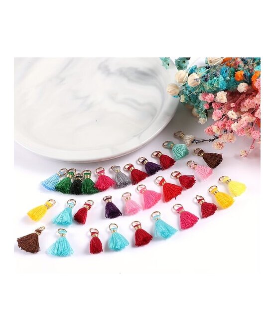 BASES REDONDAS PARA ZARCILLOS, PULSERAS, COLLARES. 5 UNIDADES