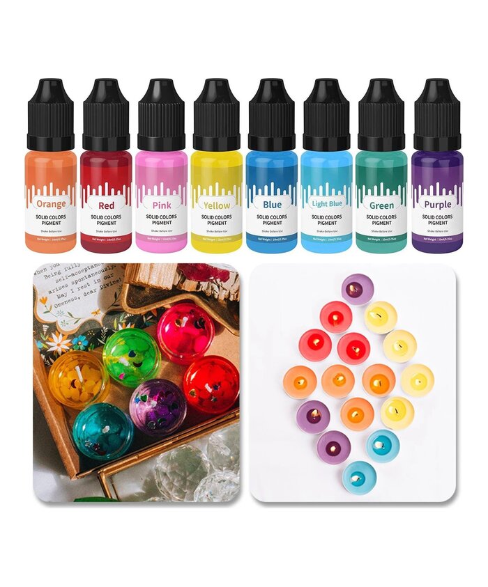 COLORANTES LIQUIDO PARA RESINA EPOXICA. 10 ML UNIDAD