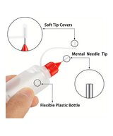 BOTELLAS DE PRECISION PLASTICOS CON PUNTA FINA DE METAL UNIDAD