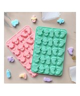 MOLDE MINI PIEZAS DE BEBE PEQUEÑAS 25 CAVIDADES