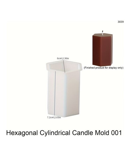 MOLDE VELON HEXAGONAL PEQUEÑO