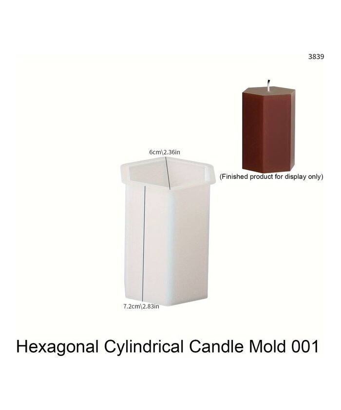 MOLDE VELON HEXAGONAL PEQUEÑO