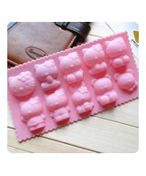 MOLDE DE HELLO KITTY 10 CAVIDADES