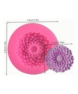 MOLDE DE CRISANTEMO PEQUEÑO PLANO