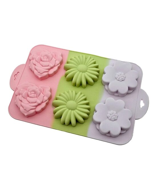 MOLDE DE CRISANTEMO PEQUEÑO PLANO