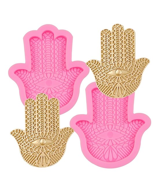 MOLDE MANO DE HAMSA PLANA PEQUEÑA
