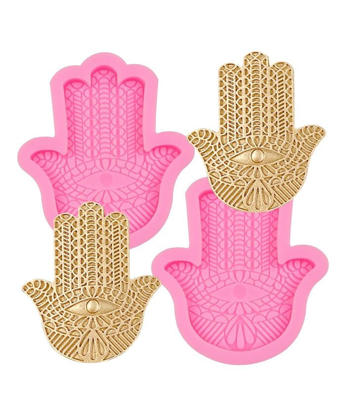 MOLDE MANO DE HAMSA PLANA PEQUEÑA