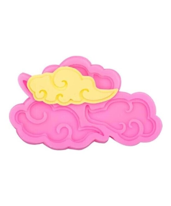 MOLDE NUBE PLANA ONDAS