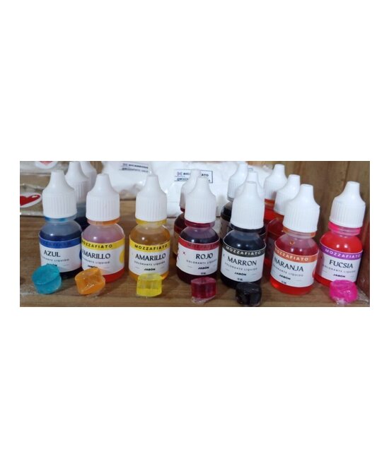 COLORANTES PARA JABONES LIQUIDO 10 ML