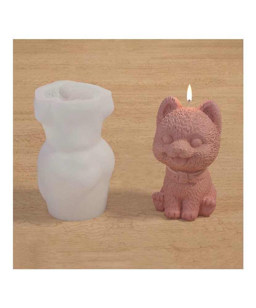 MOLDE PERRO PEQUEÑO 3D MODELO 3