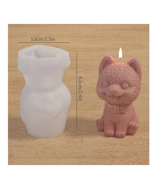 MOLDE PERRO PEQUEÑO 3D MODELO 3