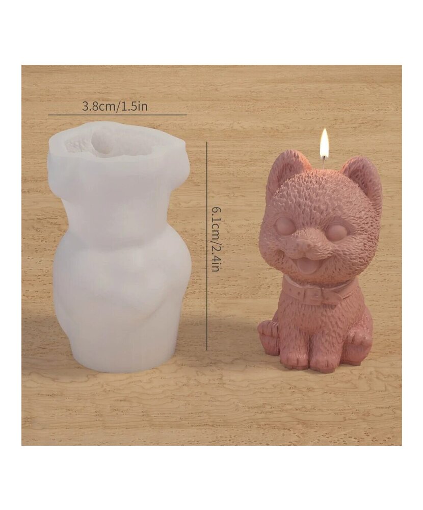MOLDE PERRO PEQUEÑO 3D MODELO 3