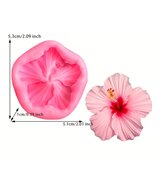 MOLDE FLOR DE CAYENA PLANA PEQUEÑA