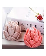 MOLDE FLOR DE LOTUS 3D  GRANDE