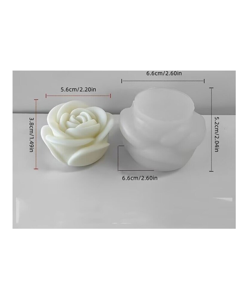 MOLDE ROSA 3D MEDIANA