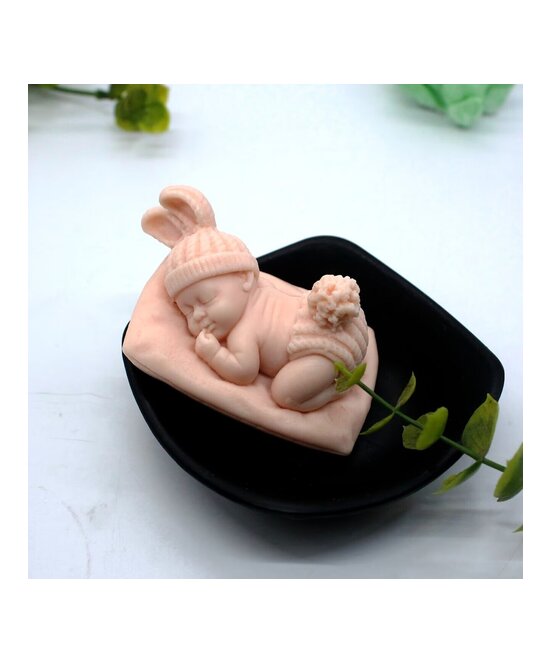 MOLDE BEBE DORMIDO