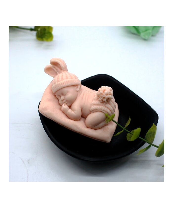 MOLDE BEBE DORMIDO