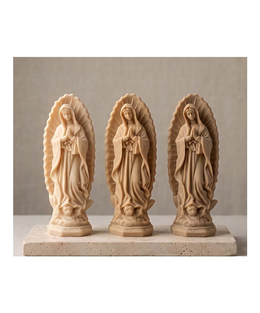 MOLDE VIRGEN DE GUADALUPE PLANO 11 CM