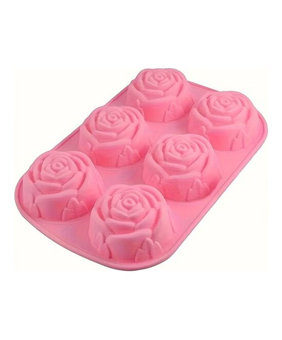 MOLDE ROSAS 6 CAVIDADES