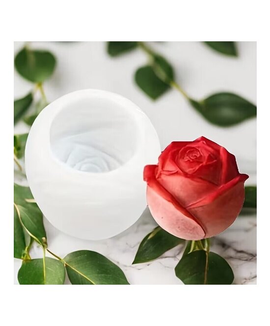 MOLDE MINI ROSA 3D
