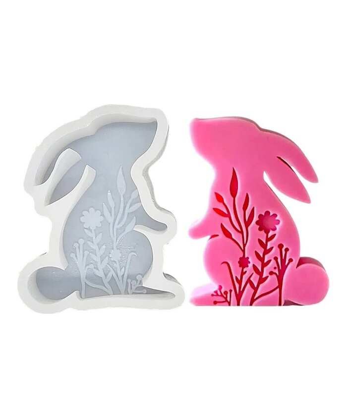 MOLDE CONEJO DE PASCUA OREJA CAIDAS