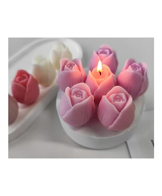 MOLDE TULIPAN CORTO 3D