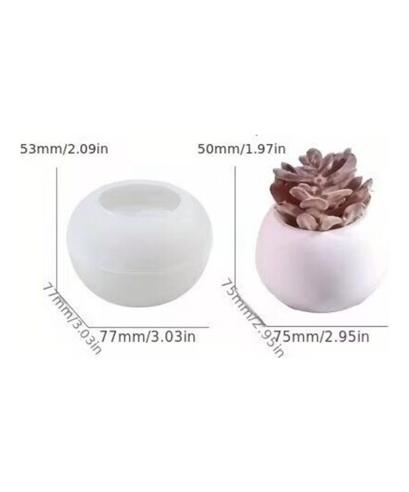 MOLDE MACETA CIRCULAR MODELO 1