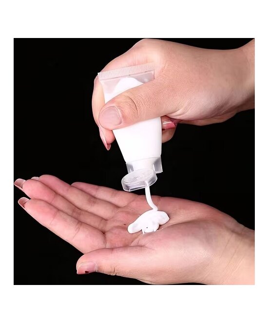ENVASE COSMETICO EXPRIMIBLE 10 ML CON TAPA DISPENSADORA