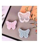 MOLDE DE MARIPOSA CON DISEÑO MEDIANA