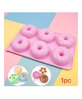 MOLDE DE DONAS GRANDES 6 DISEÑOS 2D