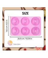 MOLDE DE DONAS GRANDES 6 DISEÑOS 2D