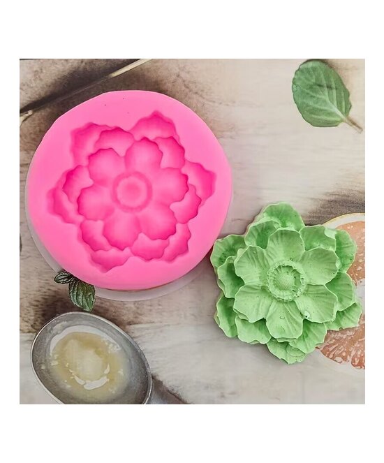 MOLDE MINI FLOR 3 FORMAS PLANA