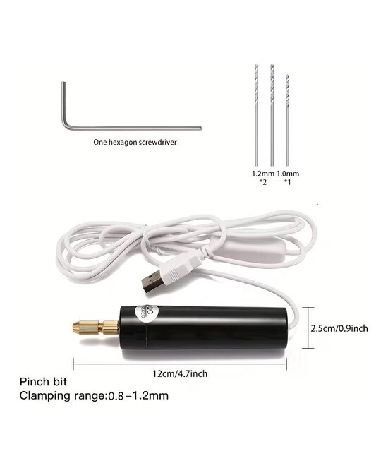MINI TALADRO ELECTRICO PARA MANUALIDADES