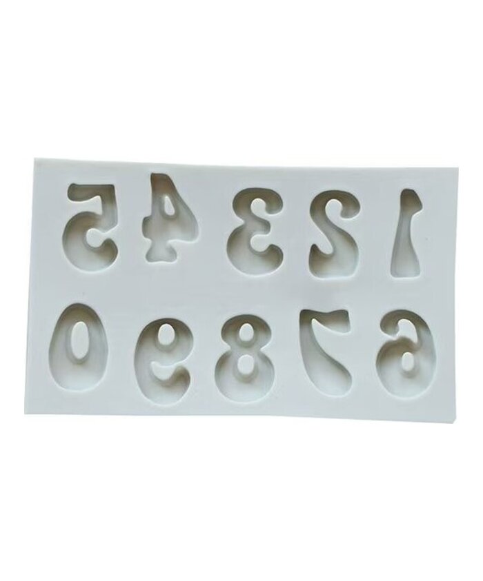 MOLDE NUMEROS PEQUEÑOS ESTILO