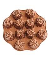 MOLDE ROSAS MEDIANAS 12 CAVIDADES