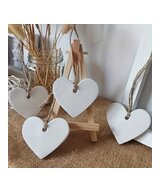 MOLDE DE CORAZONES PLANOS PARA LLAVERO 6 CAVIDADES
