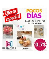 MOLDE MINI WAFFLES CIRCULARES UNIDAD