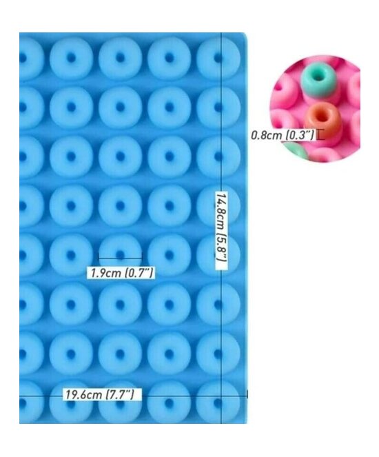 MOLDE MINI DONAS 48 CAVIDADES