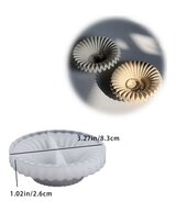 MOLDE BASE BANDEJA CIRCULAR DISEÑO PEQUEÑO
