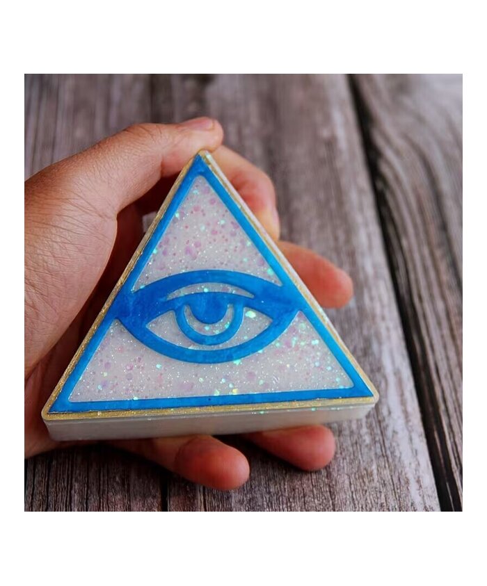 MOLDE COFRE CON TAPA OJO TURCO