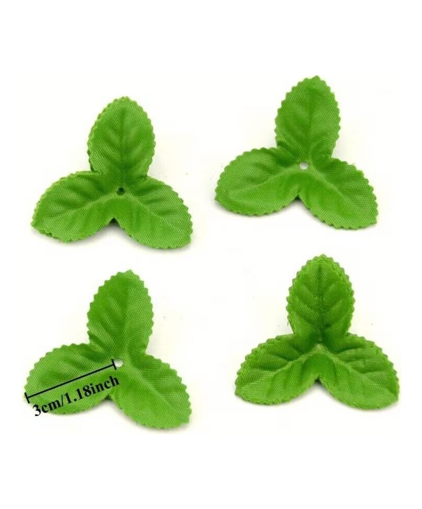 HOJAS ARTIFICIALES REALISTAS PARA DECORACIONES DE RAMOS