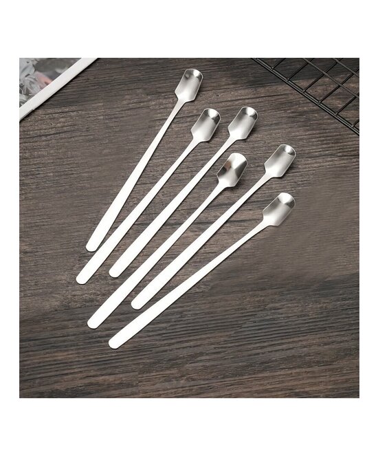 CUCHARITAS DE ACERO INOXIDABLE PEQUEÑAS UNIDAD