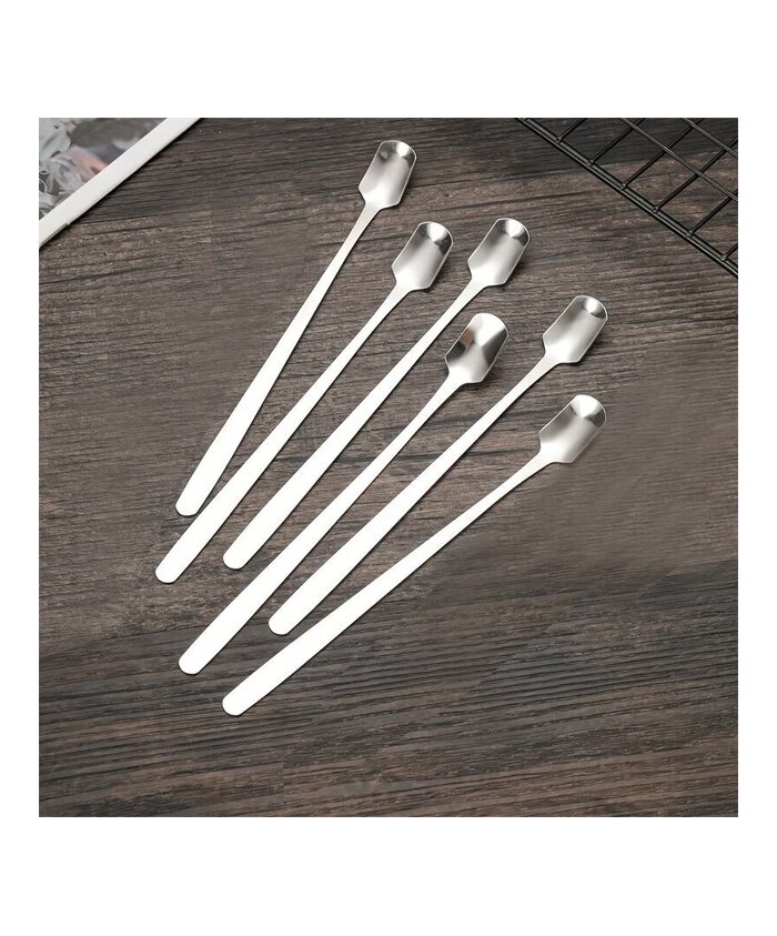 CUCHARITAS DE ACERO INOXIDABLE PEQUEÑAS UNIDAD
