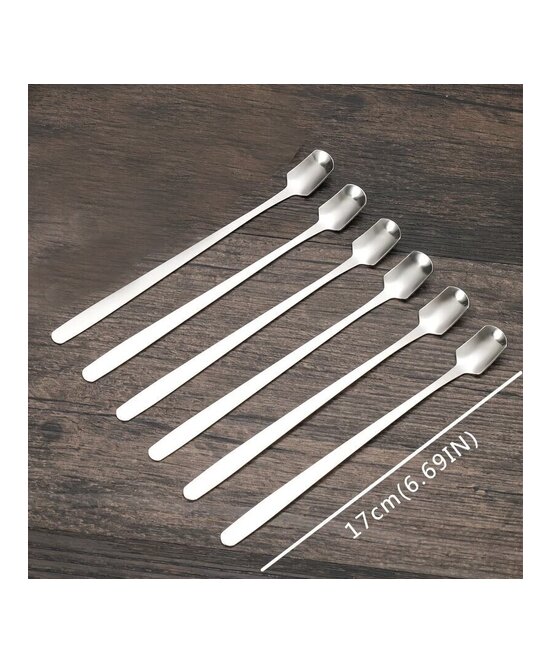 CUCHARITAS DE ACERO INOXIDABLE PEQUEÑAS UNIDAD