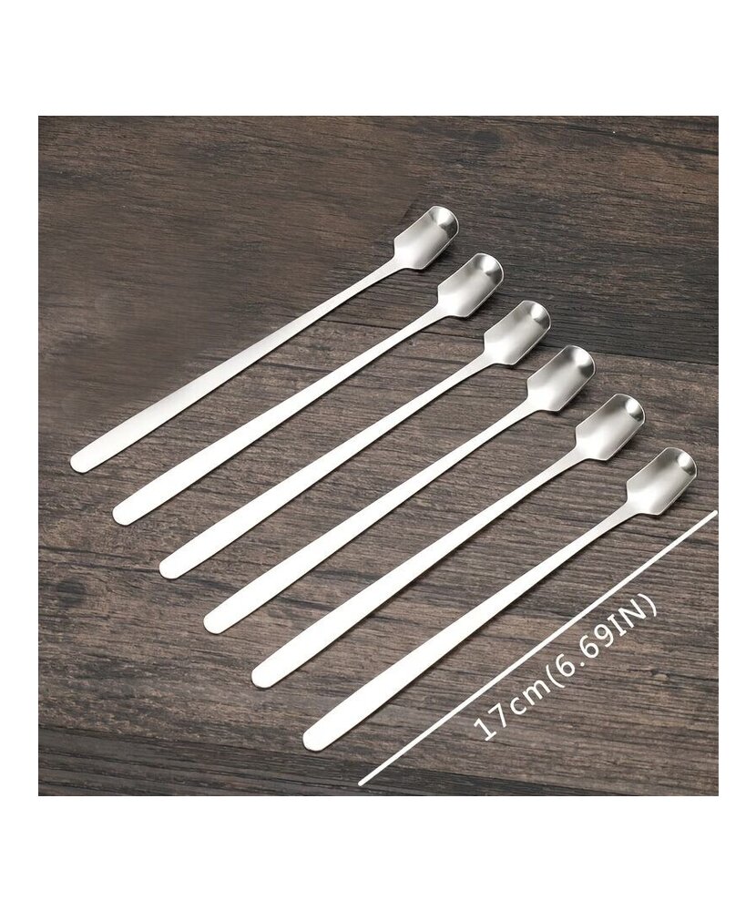 CUCHARITAS DE ACERO INOXIDABLE PEQUEÑAS UNIDAD