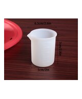 VASOS MEDIDORES DE SILICONA PEQUEÑOS UNIDAD