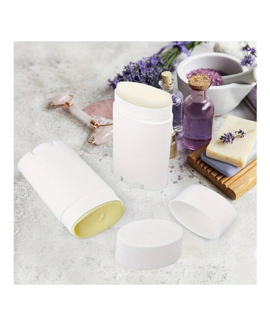 ENVASES PLASTICOS BLANCOS PARA DESODORANTE 15 GRAMOS UNIDAD
