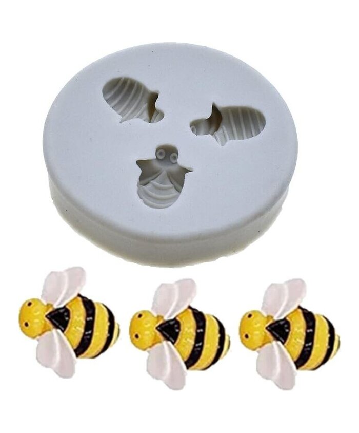 MOLDE MINI ABEJAS 3 CAVIDADES