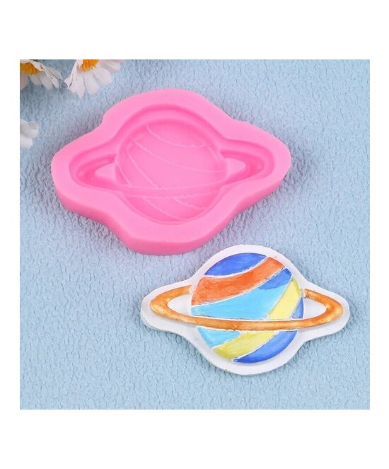 MOLDE PLANETA PLANO PEQUEÑO